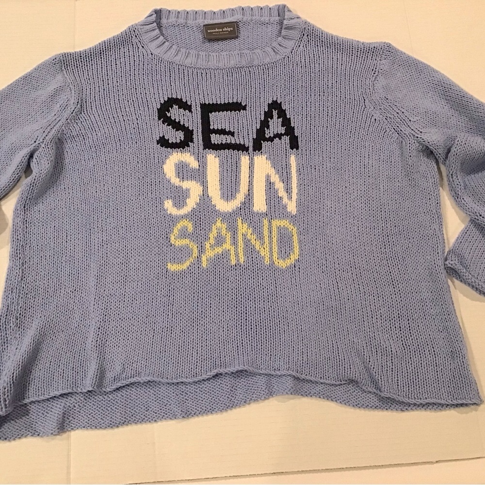 Wooden Ships Sea Sun Sand Sweater